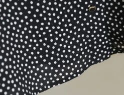 Black Lace Collar Polka Dot Top | Rose - BlackPink -Amped Apparel Rose BlackPink Black Lace Collar Polka Dot Top 6 600x460 1