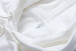 White 'Music Is My Life' Printed Hoodie | San - ATEEZ -Amped Apparel San ATEEZ White Music Is My Life Printed Hoodie 5 600x400 1