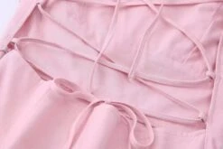 Pink Puff Sleeve Dress | Seohyun - Girls Generation -Amped Apparel Seohyun Girls Generation Pink Puff Sleeve Dress 10 600x400 1