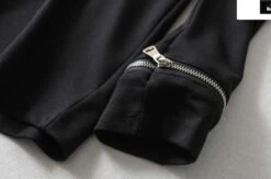 Black Motorcycle Buttoned Belt Jumpsuit | Seulgi - Red Velvet 35 Black Motorcycle Buttoned Belt Jumpsuit | Seulgi - Red Velvet -Amped Apparel Seulgi Black Motorcycle Buttoned Belt Jumpsuit 00009 600x396 1