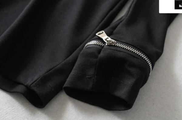 Black Motorcycle Buttoned Belt Jumpsuit | Seulgi - Red Velvet 17 Black Motorcycle Buttoned Belt Jumpsuit | Seulgi - Red Velvet - Image 15