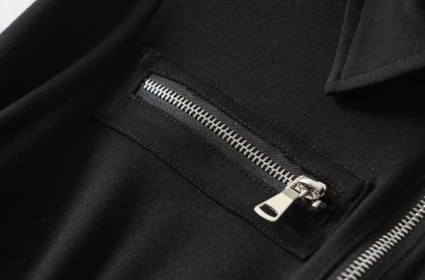 Black Motorcycle Buttoned Belt Jumpsuit | Seulgi - Red Velvet 15 Black Motorcycle Buttoned Belt Jumpsuit | Seulgi - Red Velvet - Image 13