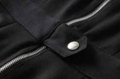 Black Motorcycle Buttoned Belt Jumpsuit | Seulgi - Red Velvet 32 Black Motorcycle Buttoned Belt Jumpsuit | Seulgi - Red Velvet -Amped Apparel Seulgi Black Motorcycle Buttoned Belt Jumpsuit 00012 600x396 1