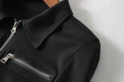 Black Motorcycle Buttoned Belt Jumpsuit | Seulgi - Red Velvet 28 Black Motorcycle Buttoned Belt Jumpsuit | Seulgi - Red Velvet -Amped Apparel Seulgi Black Motorcycle Buttoned Belt Jumpsuit 00016 600x396 1