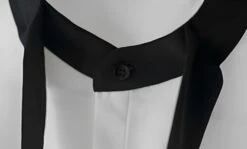 White Tie Collar Long Sleeve Shirt | Seungmin - Stray Kids -Amped Apparel Seungmin Stray Kids White Tie Collar Long Sleeve Shirt 10 600x362 1