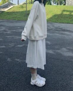 Soft Green Oversized Sweatshirt | Kun - NCT -Amped Apparel Soft Green Oversized Sweatshirt Kun NCT beige 4 600x750 1