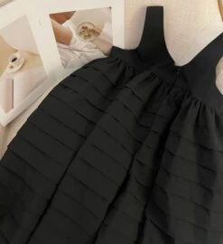 Black Rhinestone Embellished Mini Dress | Somi -Amped Apparel Somi Black Rhinestone Embellished Mini Dress 9 600x657 1