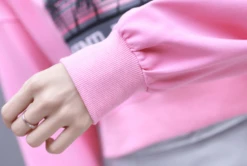 Pink Mind Detergent Cropped Sweatshirt | Sooyoung - Girls Generation 14 Pink Mind Detergent Cropped Sweatshirt | Sooyoung - Girls Generation -Amped Apparel Sooyoung Mind Detergent Cropped Sweatshirt 7 600x403 1
