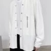 White Snap Button Shirt | Suga - BTS 2 White Snap Button Shirt | Suga - BTS -Amped Apparel Suga BTS White Snap Button Shirt 9