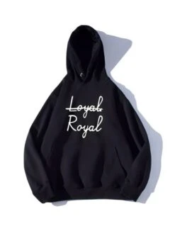 Red Loyal Royal Hoodie | Taehyung - BTS -Amped Apparel Taehyung BTS Red Loyal Royal Print Hoodie 5 600x800 1