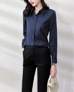 Red Stripe Collared Shirt | Taehyung - BTS -Amped Apparel Taehyung BTS Red Stripe Collared Shirt 20 600x742 1