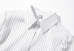 Red Stripe Collared Shirt | Taehyung - BTS -Amped Apparel Taehyung BTS Red Stripe Collared Shirt 26 600x414 1