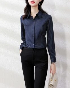 Red Stripe Collared Shirt | Taehyung - BTS -Amped Apparel Taehyung BTS Red Stripe Collared Shirt 9 600x745 1