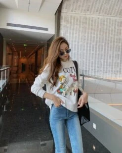 White Cutie Boy And Cat Print Sweatshirt | Jimin - BTS 16 White Cutie Boy And Cat Print Sweatshirt | Jimin - BTS -Amped Apparel White Cutie Boy And Cat Print Sweatshirt Jimin BTS 1 600x750 1