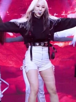 White Drawstrings Shorts | Mia - Everglow -Amped Apparel White Drawstrings Shorts Mia Everglow 2