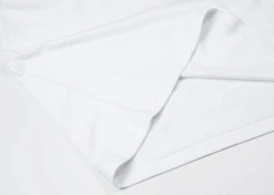 White "Staycation" Sweatshirt | Suga - BTS -Amped Apparel White Gradient Circle Print T Shirt Jungkook BTS 5 600x428 1