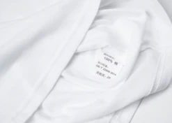 White "Staycation" Sweatshirt | Suga - BTS -Amped Apparel White Gradient Circle Print T Shirt Jungkook BTS 7 600x427 1