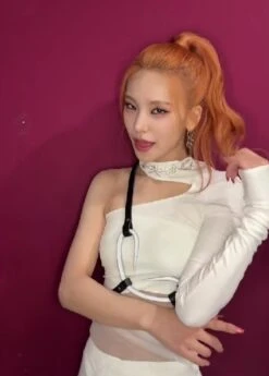 White One-Shoulder Asymmetrical Crop Top | Yeji - ITZY 12 White One-Shoulder Asymmetrical Crop Top | Yeji - ITZY -Amped Apparel White One Shoulder Asymmetrical Crop Top Yeji ITZY Idol 1