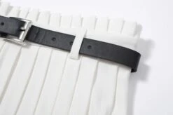 White Protruding Pleated Skorts | Haerin - NewJeans -Amped Apparel White Protruding Pleated Skorts Haerin NewJeans 1 600x399 1