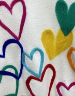 White Love Embroidered Sweatshirt | Xiumin - EXO -Amped Apparel Xiumin EXO Love Embroidered Sweater 8 e1612836044637