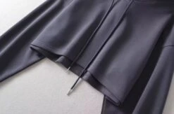 Grey Cropped Drawstring Hoodie | Yeonjun - TXT 8 Grey Cropped Drawstring Hoodie | Yeonjun - TXT -Amped Apparel Yeonjun TXT Grey Cropped Drawstring Hoodie 3 600x396 1