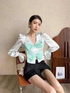 Black Bow Skort | Yuqi - (G)I-DLE -Amped Apparel Yuqi GI DLE Black Bow Skort 17 600x791 1