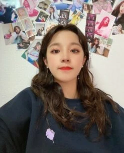 Black Cotton Candy Embroidered Sweatshirt | Yuqi - (G)I-DLE -Amped Apparel Yuqi GI DLE Black Cotton Candy Embroidered Sweatshirt 1 600x738 1