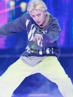 Grey "Love & Hvte" Sweatshirt | Yuta - NCT -Amped Apparel Yuta NCT Grey Love Hvte Sweatshirt 3 600x798 1