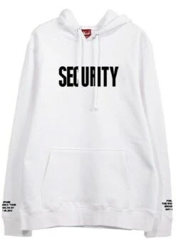 Yellow Security Hoodie | RM - BTS -Amped Apparel bts rm security sweater3 e1643806798376