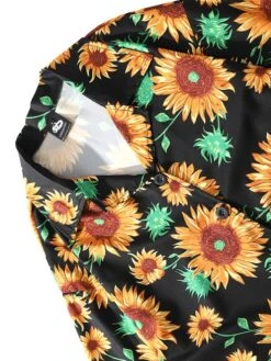Sunflower Shirt | Taehyung - BTS -Amped Apparel bts taehyung sunflower shirt3
